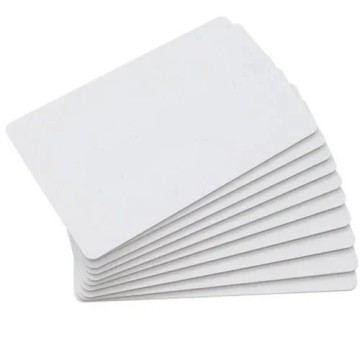 Crystal 3R PVC White Card