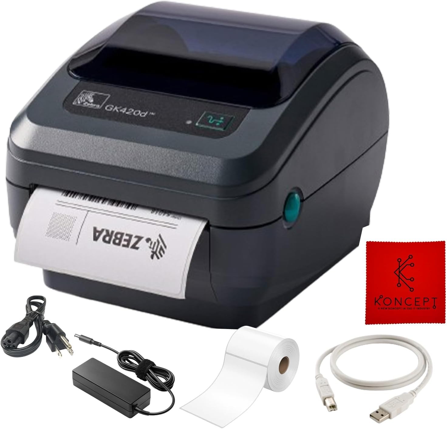 Barcode Printer Easy Installation and sticker setup